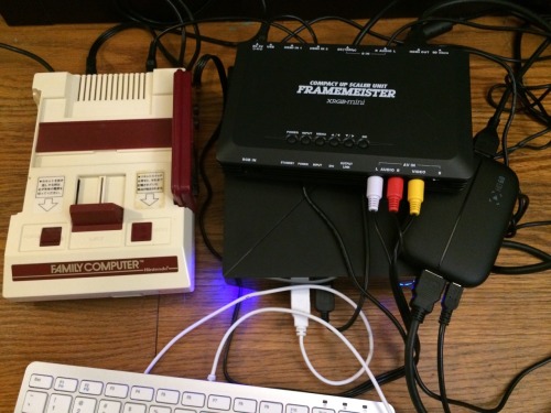 I can&rsquo;t believe I jammed all these things together and can now stream from my famicom. And