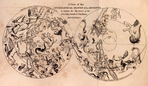 michaelmoonsbookshop:A view of the astrological heavens of the ancients1810