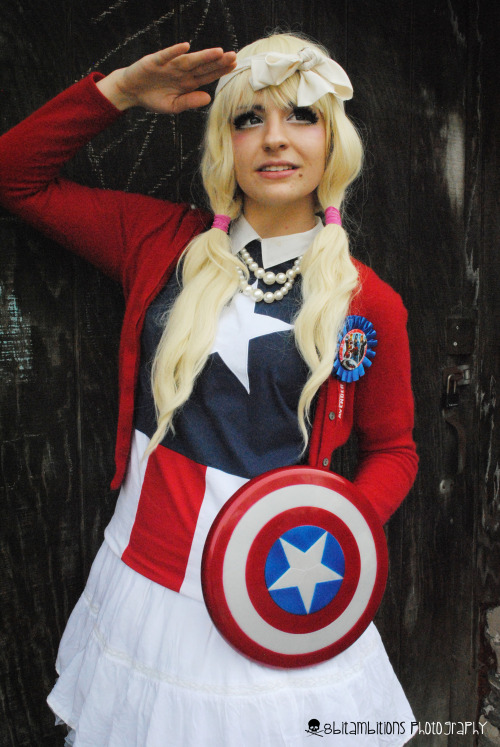 Zenkaikon 2013 | Nikon D3000 | Photoshop CS5 | Character: Rule 63 Captain America | Cosplayer: justc