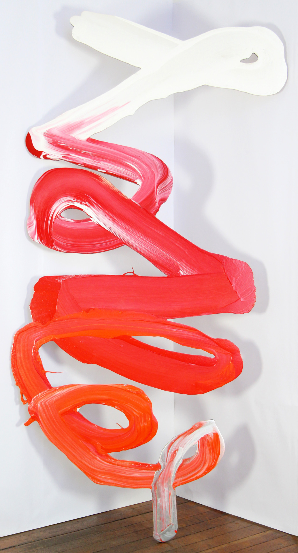 jacktomhogan:   Loo Lah; 2014; acrylic on wood; 95 x 45” 