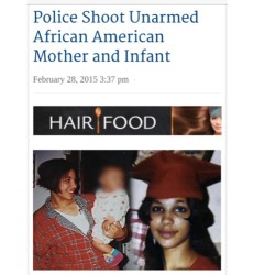 reagangomez:Activists in #Ohio are calling for a re-examination into the police-shooting death of #TarikaWilson, back in 2008. The 26 year old was shot and killed as she held her 14 month old son. The baby was also shot. Swat busted into her house looking