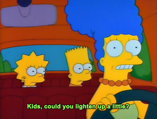 humoristics:  The Simpsons were deep… 