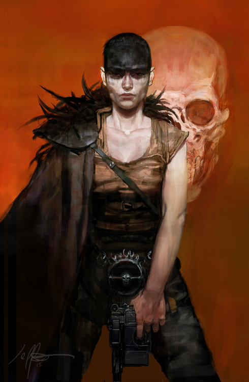 jeffsimpsonkh: I’m a bit late to the mad max party, but I finally drew some Furiosa