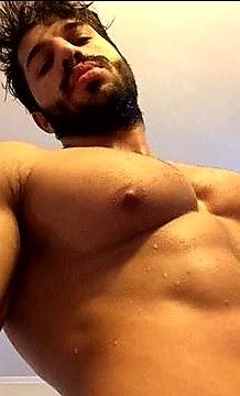 barrypexsblog:  Fiki. Bulgarian Sexy, Sweaty Muscle Model &amp; Pop Singer.
