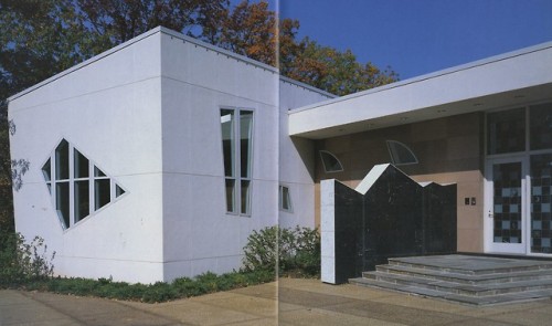 Arquitectonica, Walner House, Glencoe Illinois, 1988