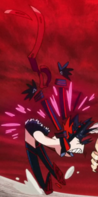 nonon-relatable:  watching Kill la Kill frame