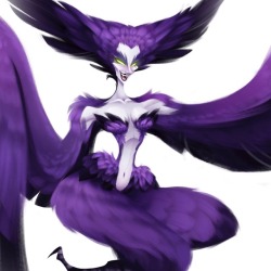 In my Version of Sleeping Beauty MALEFICENT doesn&rsquo;t turn into a Dragon, She turns into a Giant HARPY that lands on top of the Castle to keep the Prince and the Fairies from coming in 