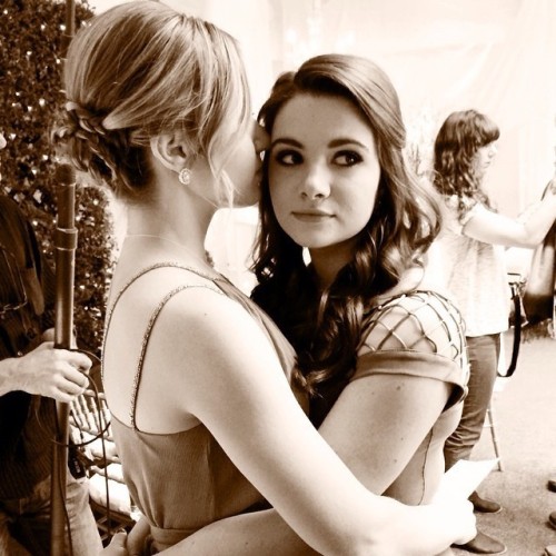 Rita Volk & Katie Stevens. ♥  Cute together. ♥