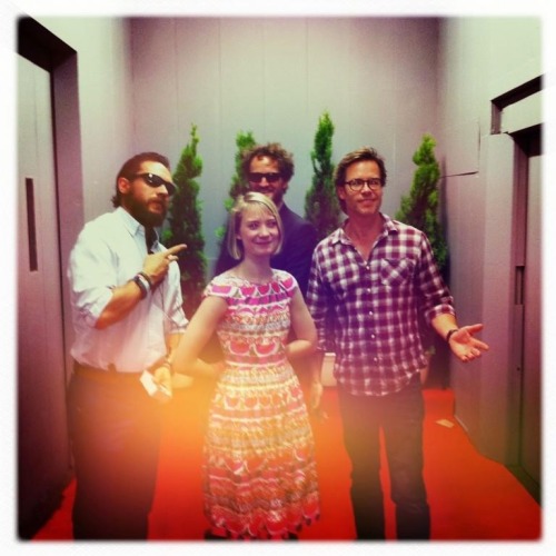 thaac-on:A few more wonderful candid captures of Mia Wasikowska, Jason Clarke and Guy Pearce, Jess