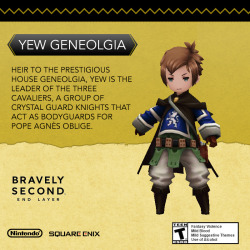 nintendo:  It’s not about me, it’s all about Yew. Learn more about this young patriarch from Bravely Second: End Layer. Join Yew and his Cavaliers by downloading a free demo now in the Nintendo eShop: http://Ninten.do/6186B9FMI