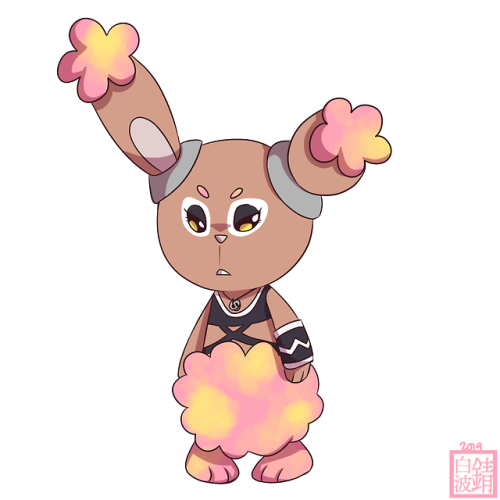 sabishiranami: Plumbuneary and some love buns using @rocketmeron‘s Guzbunny design! [do NOT re