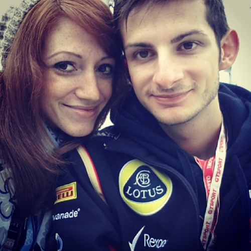 #monza #gtopen #f3 #race #lotus #mylove #monamour #cold #love #couple #topi #redhead #boyfriend #bf 