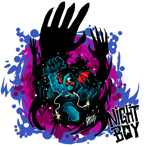 staceyrobinson:‘Night Boy’ created by ‘Black Kirby’ (John Jennings and Stacey Robinson) and Damian (