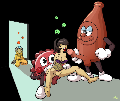 dahsdahs:  Bottle and Cappy (Fallout Shelter)https://www.patreon.com/dahs