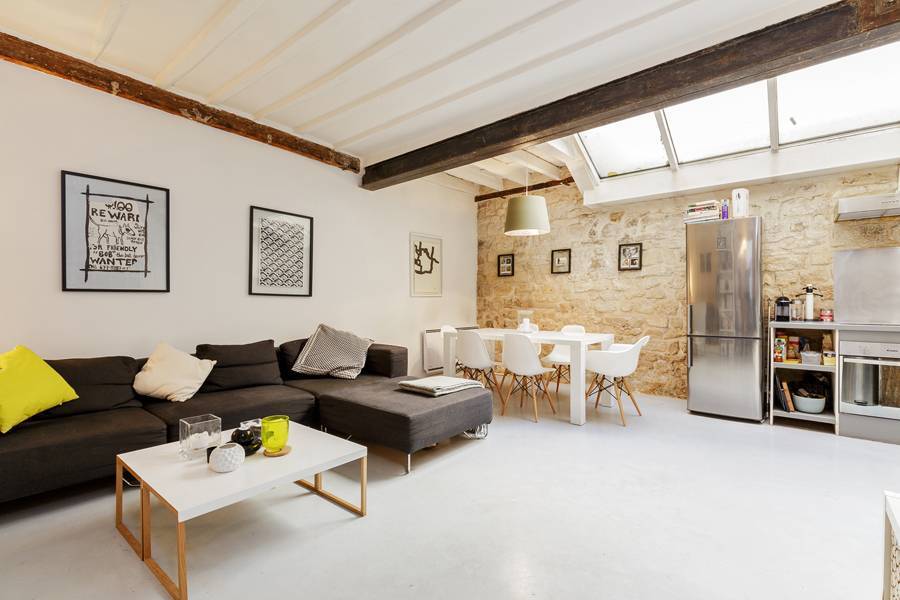 gravity-gravity:  Paris loft via Four Lions