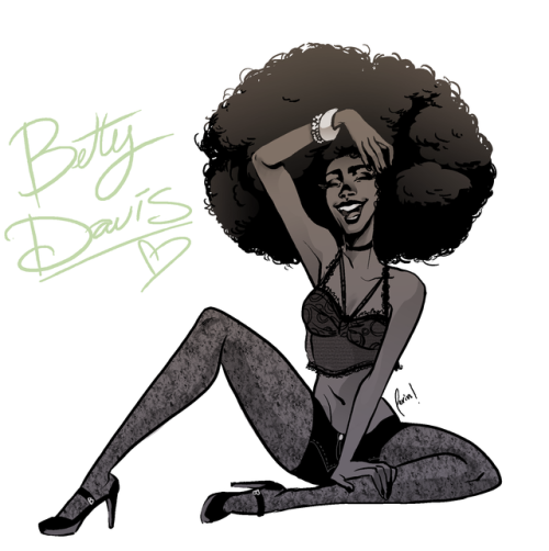 XXX perinmclean:March 01!Betty Davis such a QUEEN photo