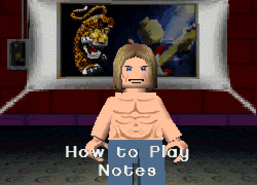 vgjunk:  You’re creeping me out, Lego Iggy Pop.Lego Rock Band, Nintendo DS.   jesus god.