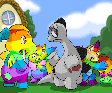 slimeshoujo:  look at this blatant heterophobia on neopets dot com
