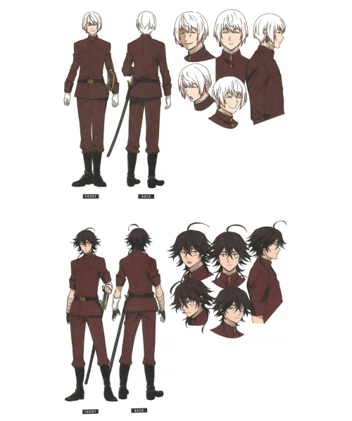 Bungou Stray Dogs Season 4-5 Characters Sheets From Official Guidebook Gongeroku. Scanned By Me.