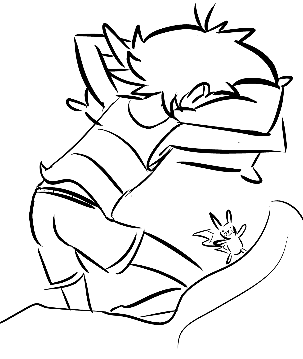 momunu111:  sleeping boy seatrooperalso pikaplush 