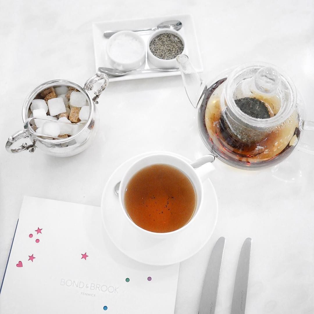 My favourite drink in my favourite place @fenwickbondst by lydiaemillen