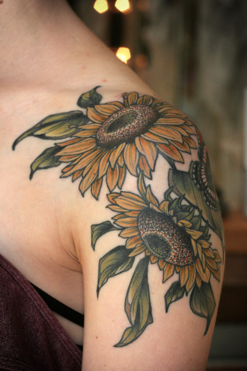 Sunflowers for Julie, who is just the best. Thanks as always <3