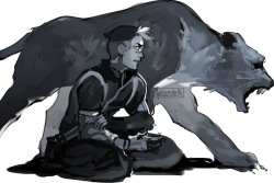 velocesmells:  Lions and their paladins 