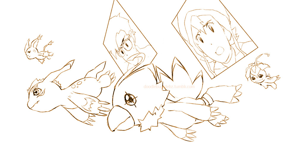 doodlebug-debz:  Digimon Adventure: Children’s War Game Teamwork AU Compilation 