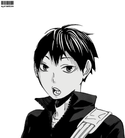 ayarambles:  transparent pretty boy kageyama tobio for ur sidebar needs