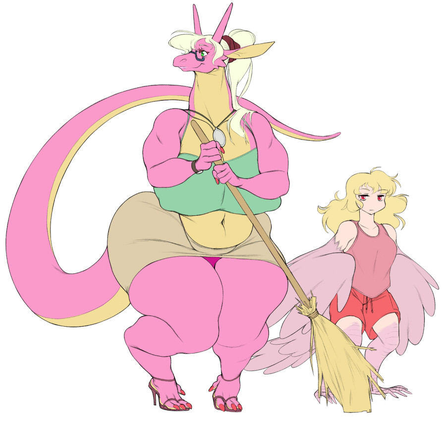 ffuffle: I tried to redesign Suzanne. The idea was to make her a bit more mainstream.