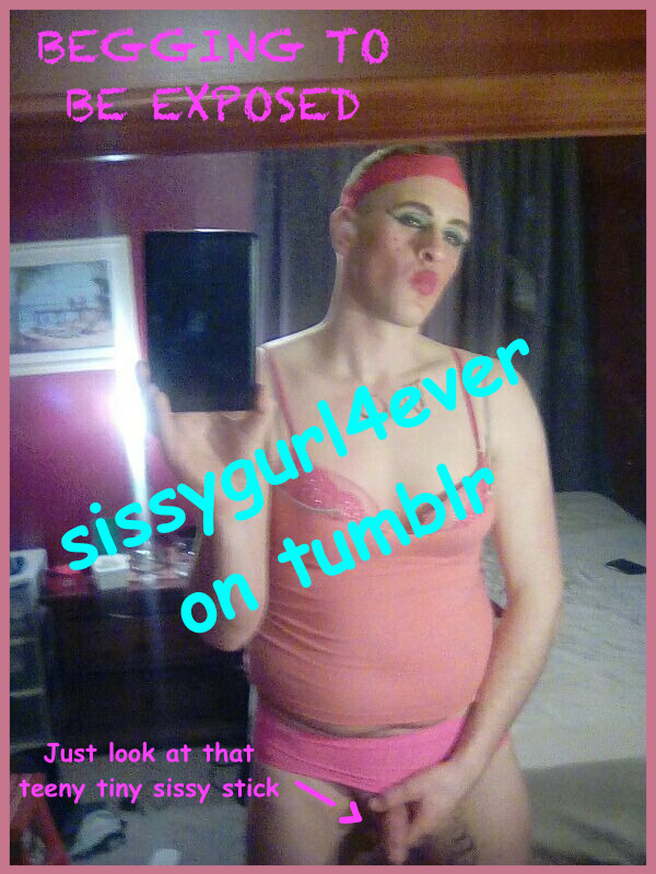 sissygurl4ever:  sissies-are-born-for-cum:  Please expose me and follow me and help