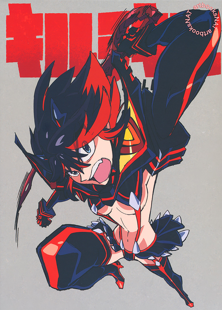 artbooksnat:  Kill la Kill (キルラキル) Cover art for the Kill la Kill Key Animation