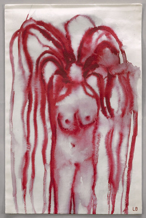 topcat77:Louise Bourgeois GIRL WITH HAIR , 2007 Archival dye printed on linen