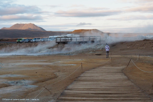 Pictures of Iceland: 188/200.Hverir geothermal area.