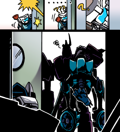 londonprophecy:  kazenoru:  i was going to end up at p.2. and i don’t know why i draw 2 more pages. maybe i just want to see a dere cyclonus but not only the tsun one. btw why cyclonus is a eggplant, it’s because in japanese, his name is pronouced