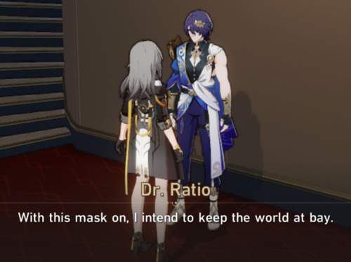 Ok Listen You Can Take This As Him Talking Abt The Plaster Bust He Sometimes Wears BUT He Isnt Wearing