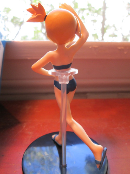 allthingsmisty:Pokémon HG Misty Figure from Bandai!I love how determined she is here! Her pose is ba