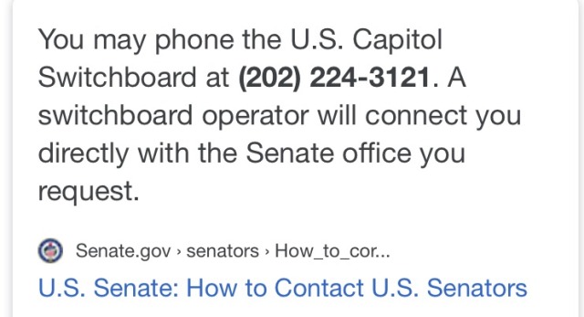 shrewreadings:saywhat-politics:How to Contact U.S. SenatorsGosh it would be a shame if this got reblogged. 