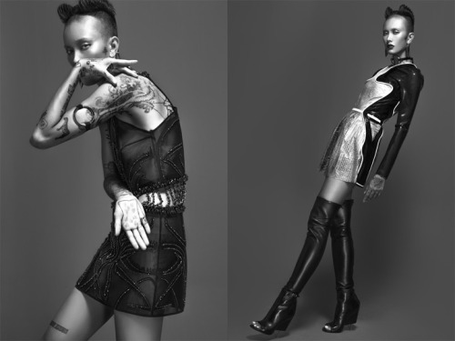 Fa'velapunk shot by Ozan Güler for KaltblutStyling by mrecan SandalBoots by Givenchy and Dsquared2Ma