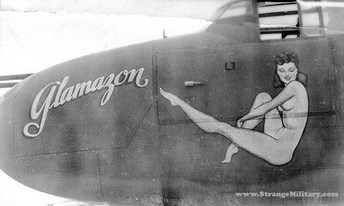 Porn eyeswithwhichtosee:  Nose art and cabin art, photos