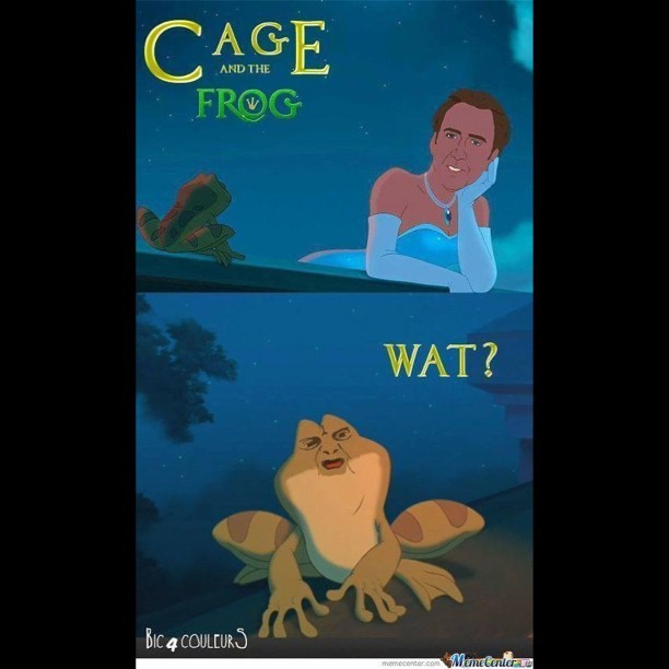 #theprincessandthefrog #nicholascage #disney