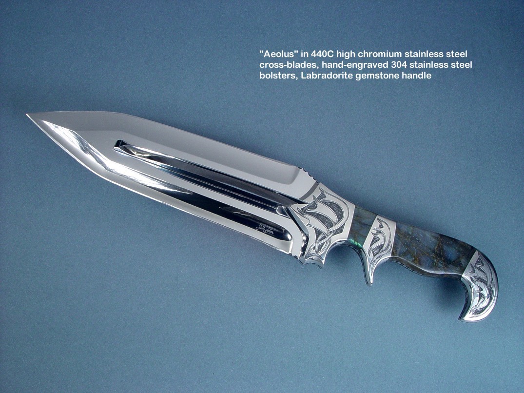 whiskey-wolf:  Aeolus -  Jay Fisher - World Class Knifemaker