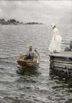 insipit:  Anders Zorn (1860–1920, Sweden)Marine scenesAnders Zorn is a Swedish painter, perhaps the internationally best-known artist from his country. While known primarily as an oil painter, he was also a gifted watercolourist and along with Joaquín