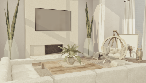 Minimal Boho Living & Office FindsThank you to all CC creators: @eniosta @sundays-sims @cowbuild