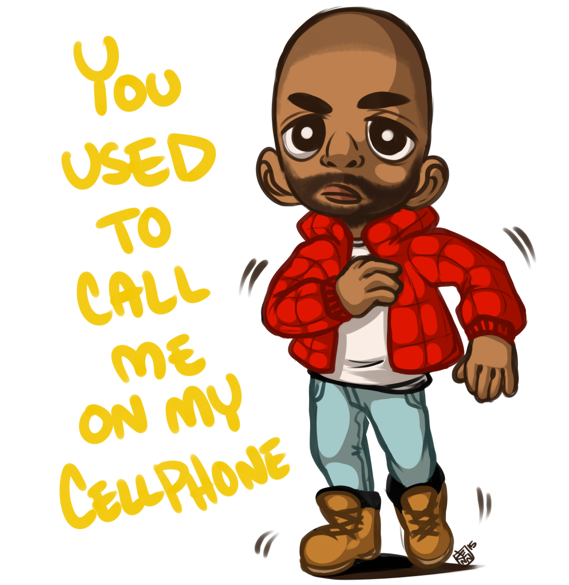 ✧ (◕︿◕✿) ✧ — Drake's outfit in his new Hotline Bling video was...
