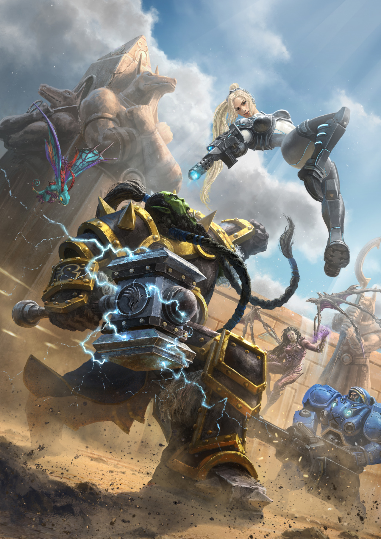 Nova Vs Thrall by shenfeic 