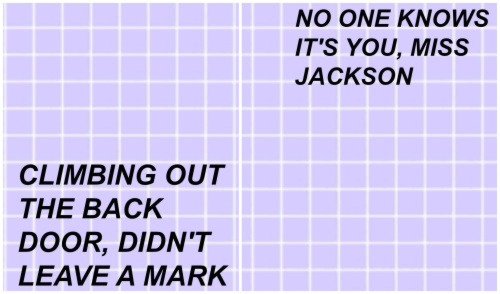 Miss Jackson ~ Panic! At The Disco