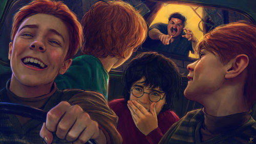 Harry Potter and the chamber of secrets by Vladislav Pantic