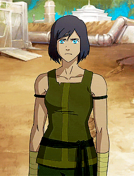 giffingkorra:   korra + non-water tribe outfits  requested by anon  my fashion Korra~