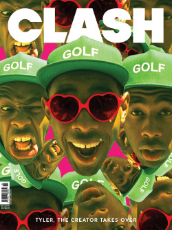 oddfuture:  Tyler Designed This Cover For CLASH Magazine, Which Also Has An Awesome Cover Story Inside! All Photos By Brick Stowell. Click Photo To Purchase! Available At Book Stores In The UK, And Will Be In The Us In A Few Weeks! Very Limited. 